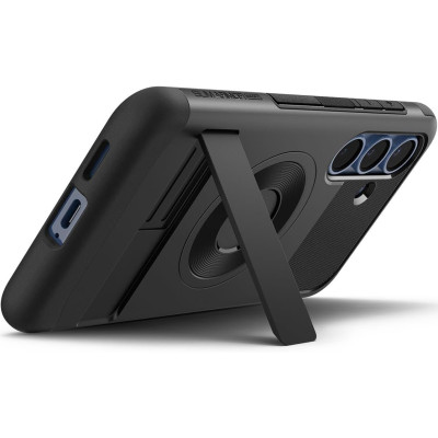 Θήκη Samsung Galaxy S25 Spigen Slim Armor MagFit με MagSafe - Black (ACS08920)