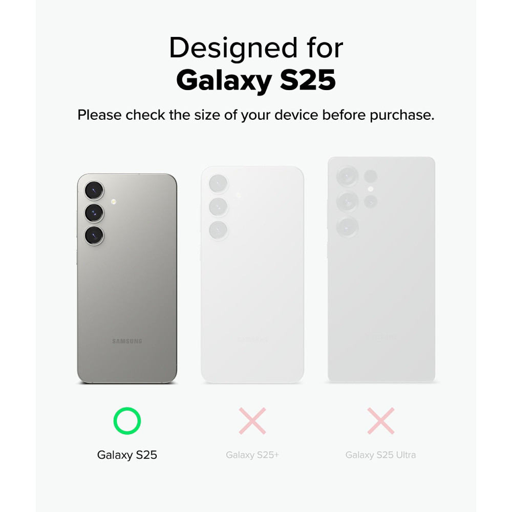 Tempered Glass Samsung Galaxy S25 Ringke Camera Lens Frame Glass Αντιχαρακτικό Γυαλί Προστασίας για Φακό Κάμερας 2 Τεμάχια - Black (8800274968462)