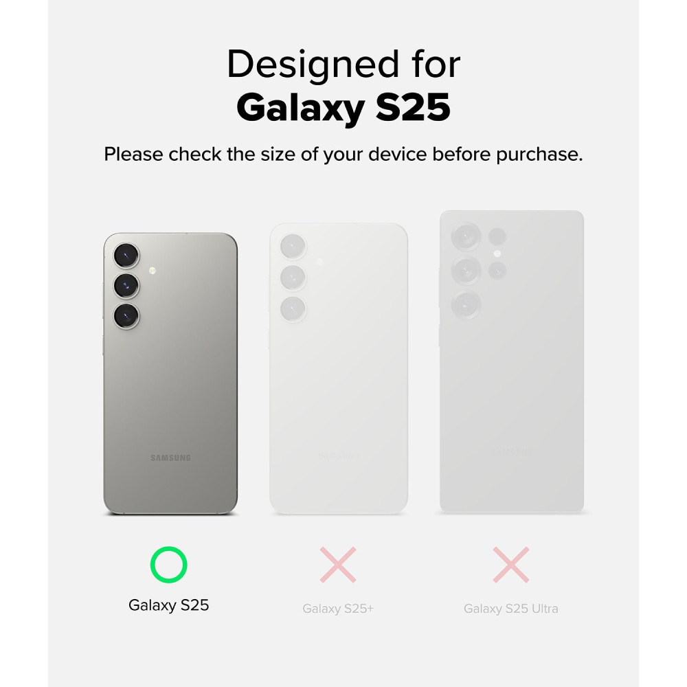 Tempered Glass Samsung Galaxy S25 Ringke Easy Slide Αντιχαρακτικό Γυαλί Προστασίας Οθόνης 2 Τεμάχια - Clear (8800274968448)