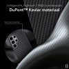 Θήκη Samsung Galaxy S23 Ultra Nekit Fiber Σκληρή με MagSafe Aramid Fiber 1mm 1500D Kevlar - Black (8719246462818)