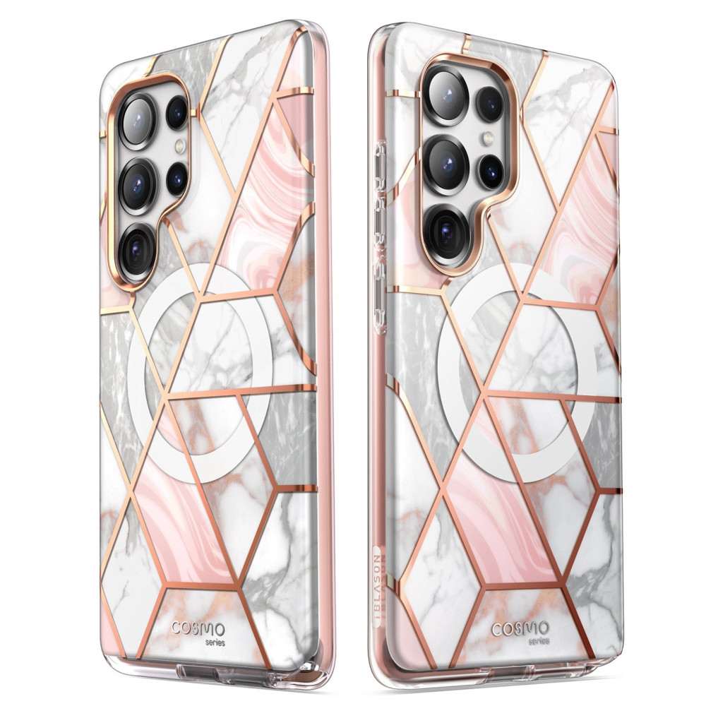 Θήκη Samsung Galaxy S25 Ultra Supcase i-Blason Cosmo Mag Ανθεκτική Full Body 360° με MagSafe - Marble (843439156487)