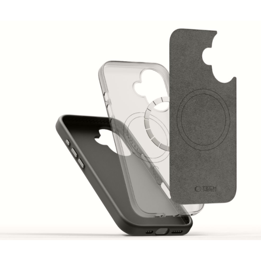 Θήκη iPhone 16 Tech-Protect Silicone Pure MagSafe Σιλικόνης με MagSafe - Clay (5906302372553)