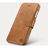 Θήκη iPhone 8 Plus / 7 Plus iCarer Detachable 2 in 1 Wallet & Back Cover Δερμάτινο Πορτοφόλι 2 σε 1 - Brown (RIP7015-BN)