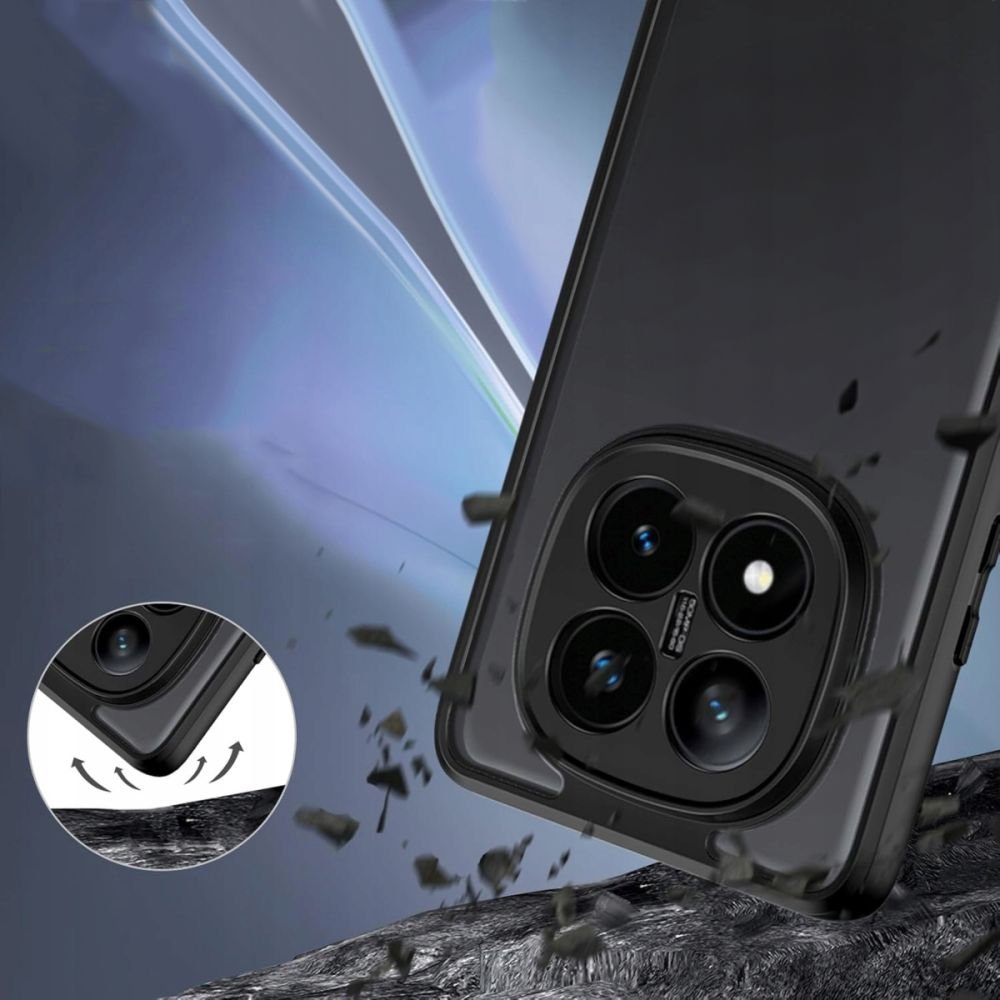 Θήκη Xiaomi Redmi Note 14 Pro Plus 5G Tech-Protect MagMat Σκληρή Ημιδιάφανη - Matte Black (5906302361618)