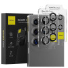 Tempered Glass Samsung Galaxy S25 Ultra Spacecase QuickFit Camera Glass Αντιχαρακτικό Γυαλί Προστασίας για Φακό Κάμερας 2 Τεμάχια - Silver (5905719118136)