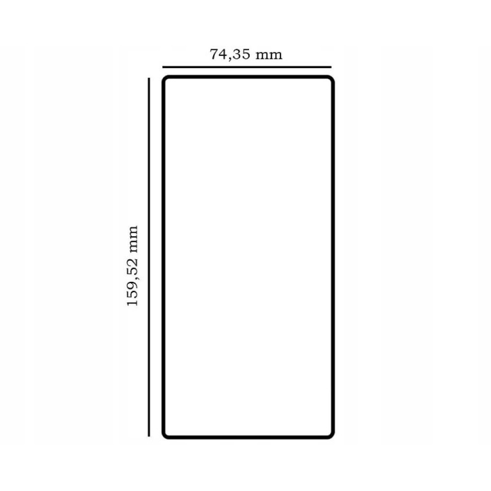Tempered Glass Samsung Galaxy S25 Ultra Spacecase Full Cover Glass Full Face Αντιχαρακτικό Γυαλί Προστασίας Οθόνης - Black (5905719117696)