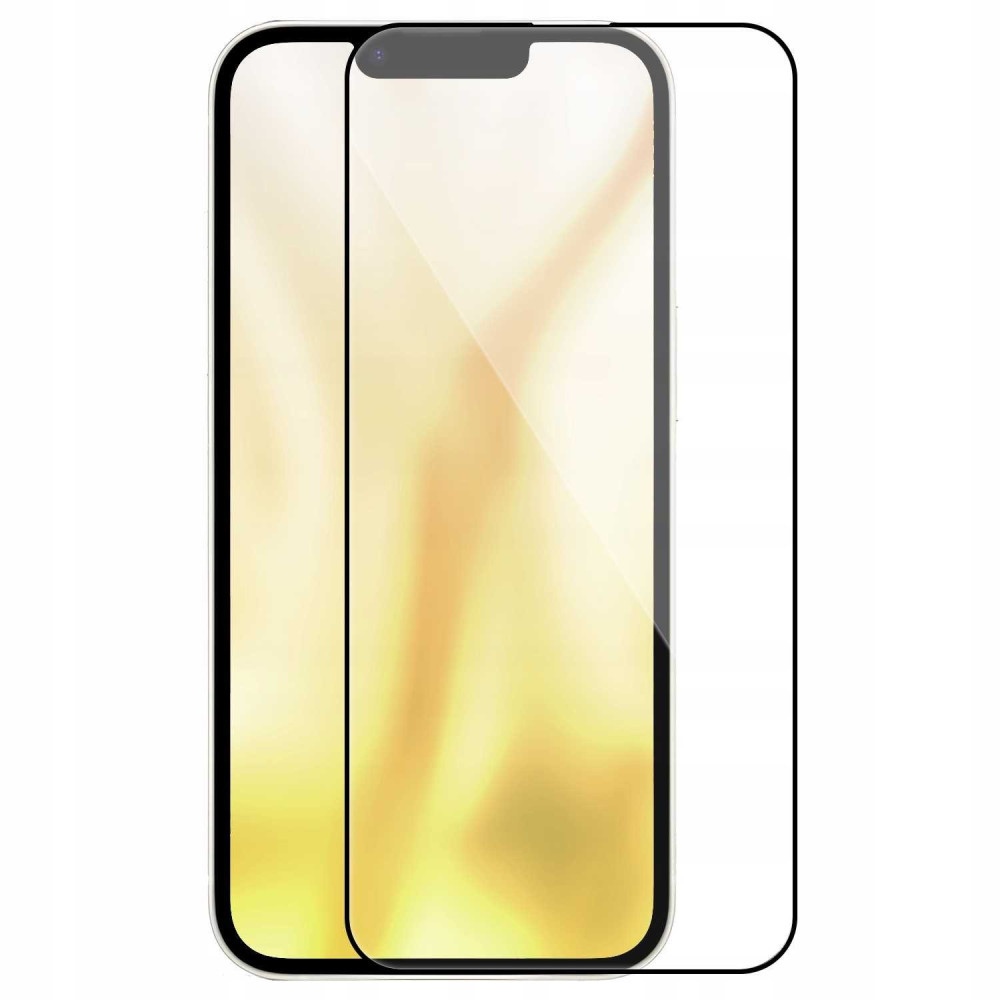 Tempered Glass iPhone 16e / 14 / 13 / 13 Pro Spacecase Full Cover Glass Full Face Αντιχαρακτικό Γυαλί Προστασίας Οθόνης - Black (5905719118167)