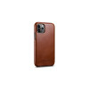 Θήκη iPhone 11 Pro Max iCarer Vintage Series Curved Edge Δερμάτινη - Brown (RIX1103-BN)