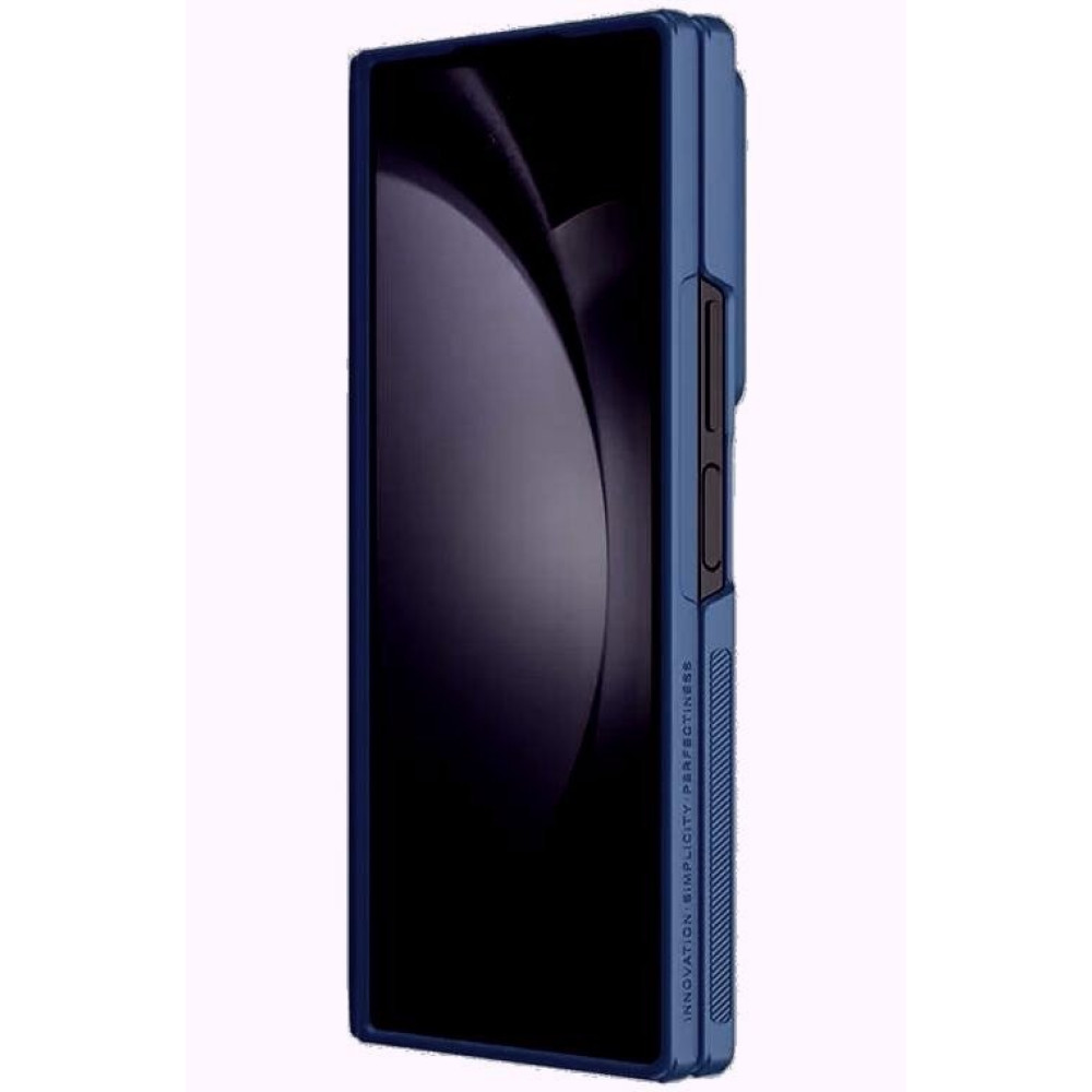 Θήκη Samsung Galaxy Z Fold6 Nillkin CamShield Fold Bracket Case με Κάλυμμα Κάμερας & KickStand - Blue (6902048281493)