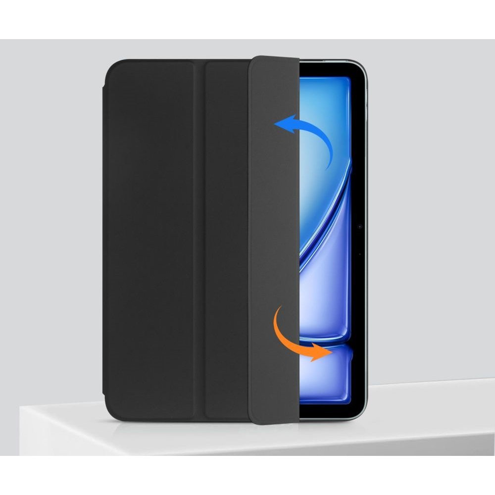 Θήκη iPad Air 7 2025 11" / Air 6 2024 11" / Air 5 2022 10.9" / Air 4 2020 10.9" Tech-Protect Smartcase Magnetic Μαγνητική - Black (5906302310760)