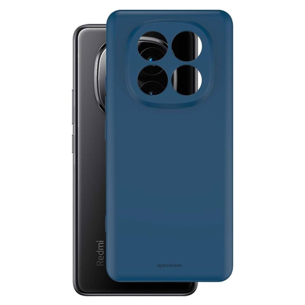 Θήκη Xiaomi Redmi Note 14 Pro Plus 5G Spacecase Silicone Case Σιλικόνης - Blue (5905719113674)