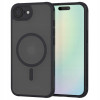 Θήκη iPhone 16e Spacecase Hybrid MagSafe Σκληρή Ημιδιάφανη με MagSafe - Black (5905719117870)
