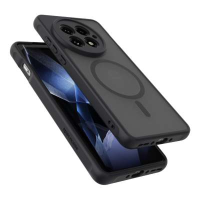 Θήκη OnePlus 13 Spacecase Hybrid MagSafe Σκληρή Ημιδιάφανη με MagSafe - Black (5905719117283)