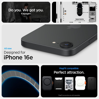 Θήκη iPhone 16e Spigen Ultra Hybrid MagFit Σκληρή με MagSafe - Neo One (ACS09143)
