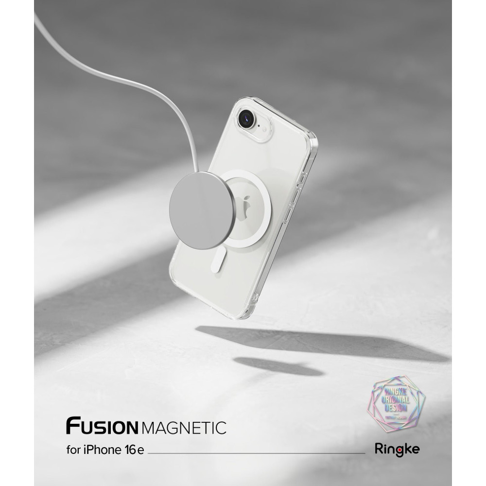 Θήκη iPhone 16e Ringke Fusion Magnetic Ανθεκτική με MagSafe - Clear (8800293852605)