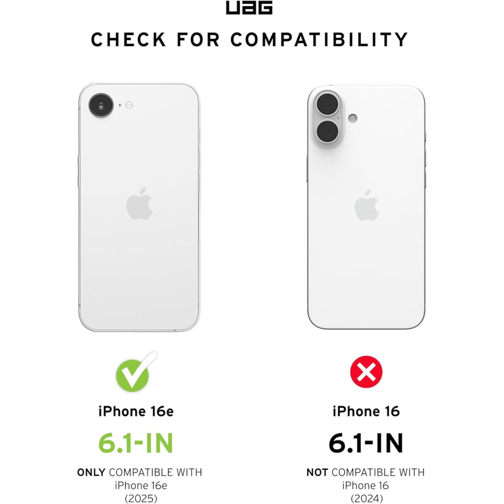 Θήκη iPhone 16e UAG Pathfinder Ανθεκτική με MagSafe - Ash (114498113131)