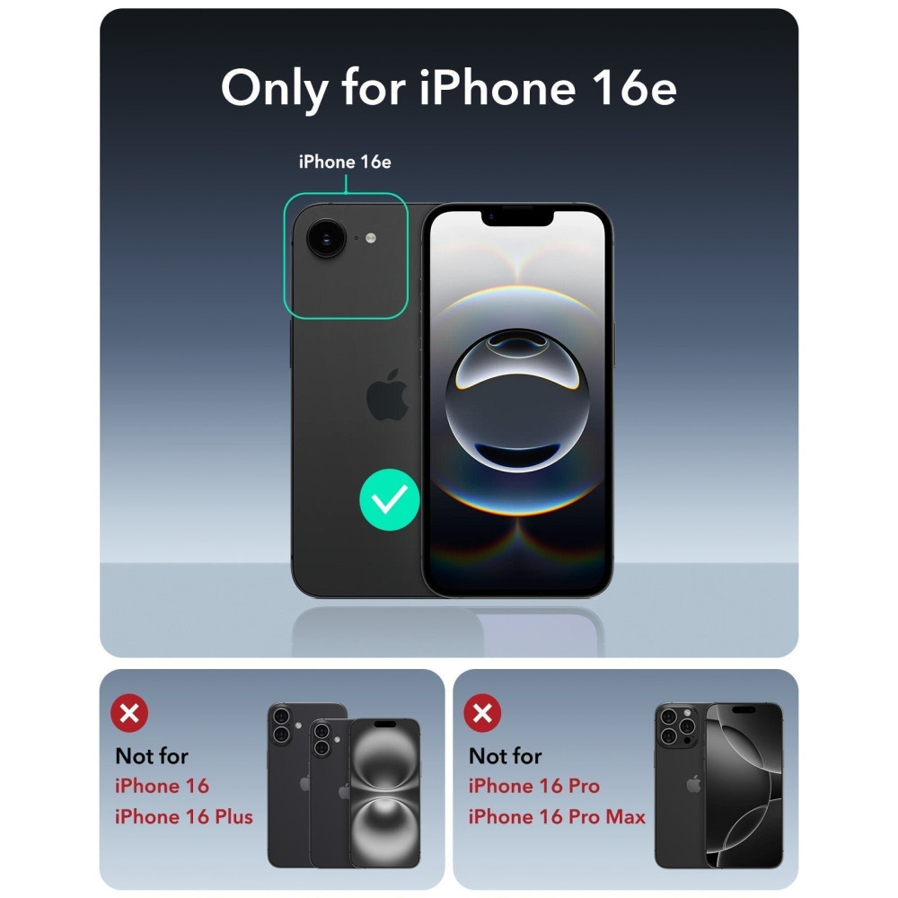Θήκη iPhone 16e ESR Classic Hybrid HaloLock Ανθεκτική με MagSafe - Clear (4894240261323)