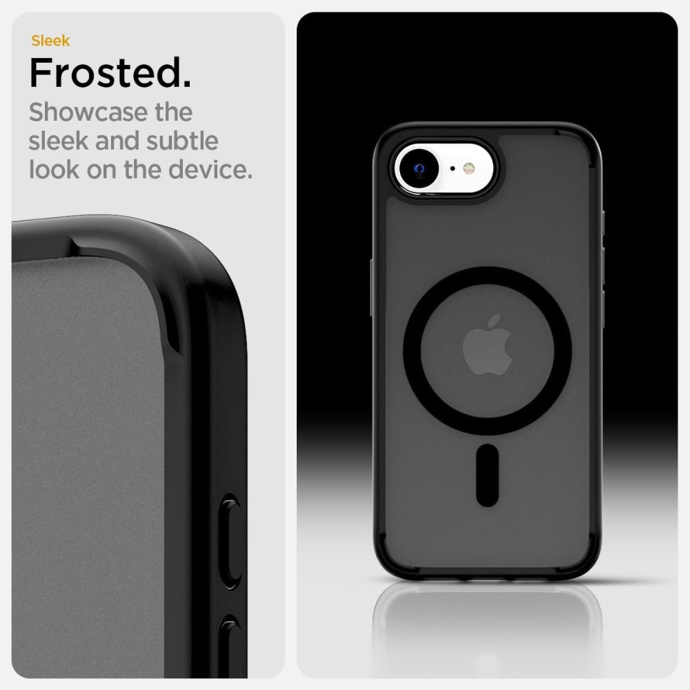 Θήκη iPhone 16e Spigen Ultra Hybrid MagFit Σκληρή με MagSafe - Frost Black (ACS09144)