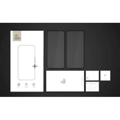 Tempered Glass Samsung Galaxy A56 / A36 Tech-Protect Glass Fit+ Full Face Αντιχαρακτικό Γυαλί Προστασίας Οθόνης 2 Τεμάχια - Black (5906302362059)