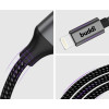 Καλώδιο Ήχου Buddi Ease Lightning (Male) σε AUX Jack 3.5mm (Male) με DAC Τσιπ 100cm 5 Έτη Εγγύηση - Black (8719246459672)