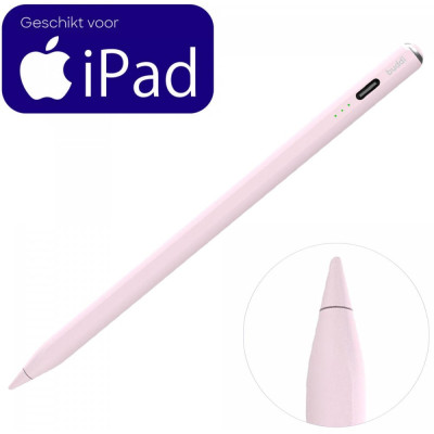 Γραφίδα Buddi Wave Active Stylus Pen for iPad Μαγνητική Ψηφιακή Αφής με Palm Rejection για iPad 5 Έτη Εγγύηση - Pink (8719246468797)