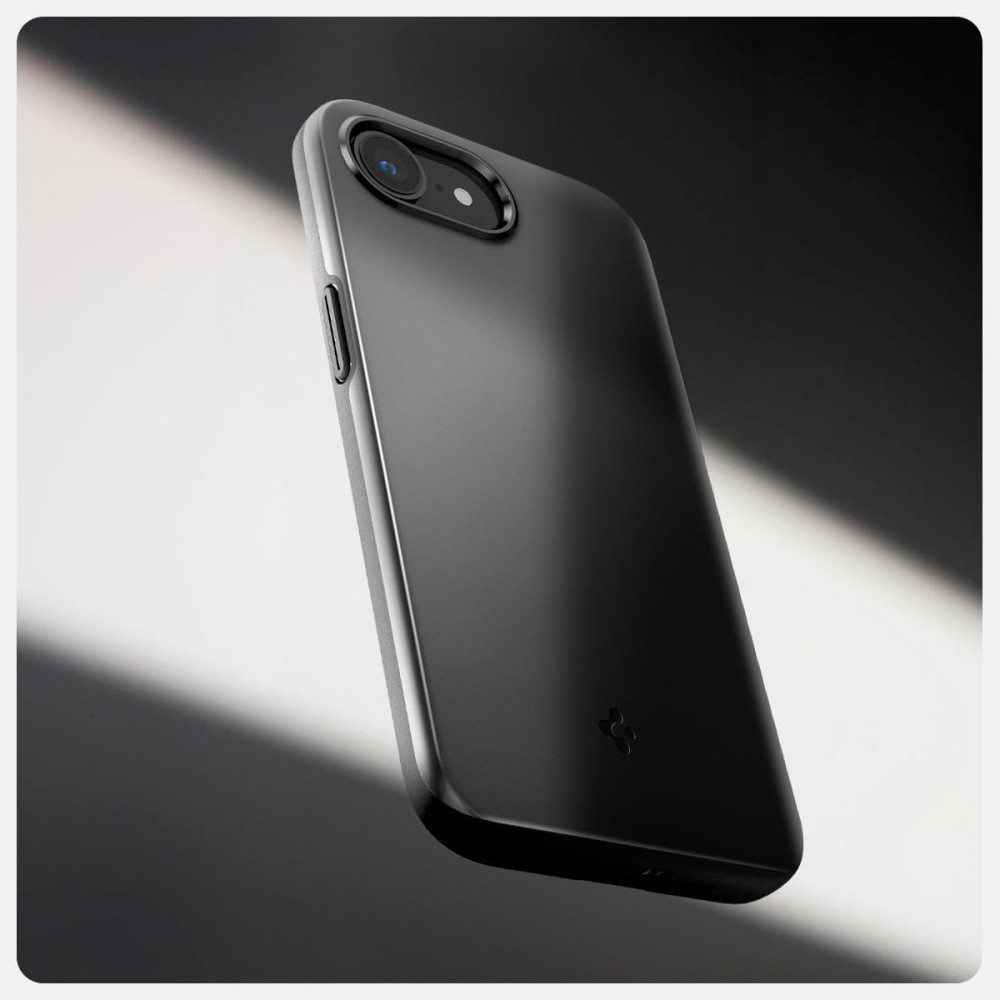 Θήκη iPhone 16e Spigen Thin Fit MagFit Σκληρή με MagSafe - Black (ACS09135)
