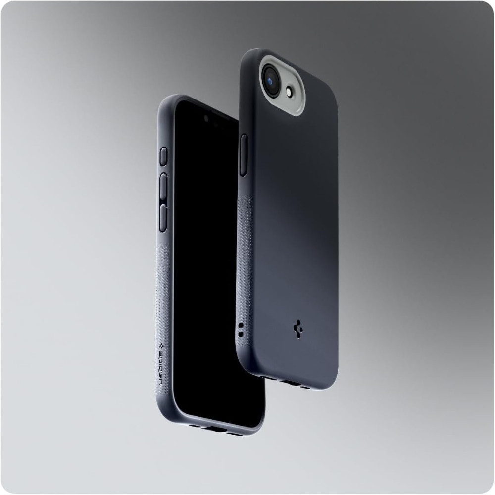 Θήκη iPhone 16e Spigen Nano Pop MagFit Σιλικόνης με MagSafe - Black Sesame (ACS09155)