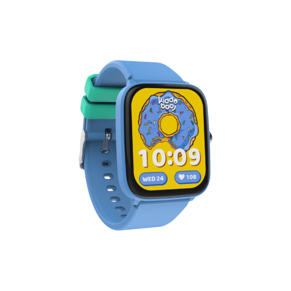 Kiddoboo Smartwatch 2.0 Ψηφιακό Παιδικό Smartwatch - Sky Blue (KB019C2SBLU)