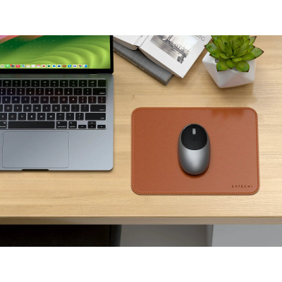 Mouse Pad Satechi Vegan-Leather από Premium Vegan Δέρμα - Brown (ST-LMPN)