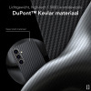 Θήκη Samsung Galaxy S25 Nekit Fiber Σκληρή με MagSafe Aramid Fiber 1mm 1500D Kevlar - Black (8719246469350)
