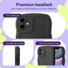Θήκη iPhone 11 HappyCase Wavy Σιλικόνης - Black (8719246474613)