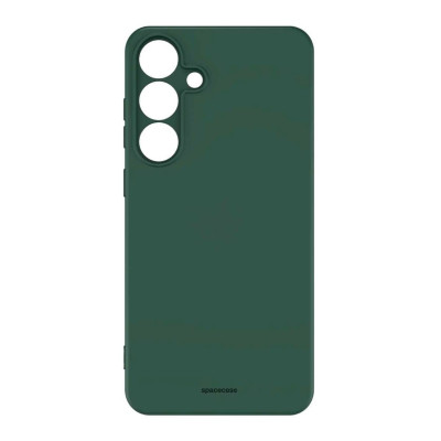 Θήκη Samsung Galaxy S25 Spacecase Silicone Case Σιλικόνης - Dark Green (5905719114800)