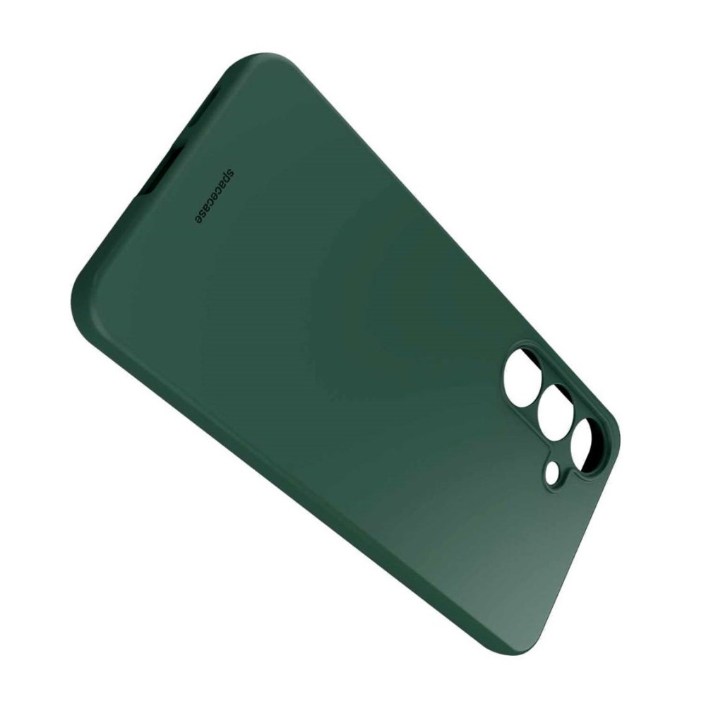 Θήκη Samsung Galaxy S25 Spacecase Silicone Case Σιλικόνης - Dark Green (5905719114800)