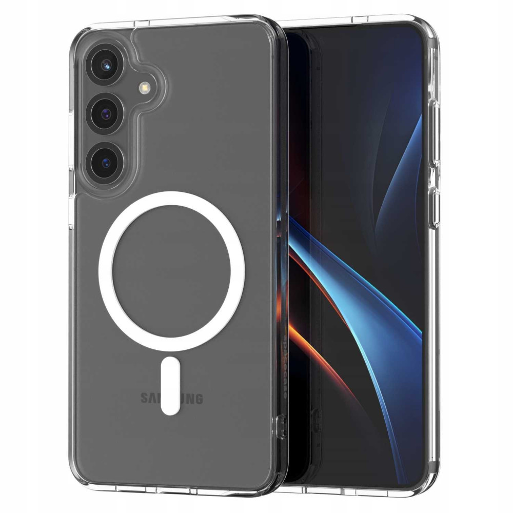 Θήκη Samsung Galaxy S25 Plus Spacecase Clear MagSafe Σκληρή Διάφανη με MagSafe - Transparent (5905719114060)