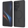 Θήκη Samsung Galaxy S25 Ultra Spacecase Hybrid MagSafe Σκληρή Ημιδιάφανη με MagSafe - Black (5905719114749)