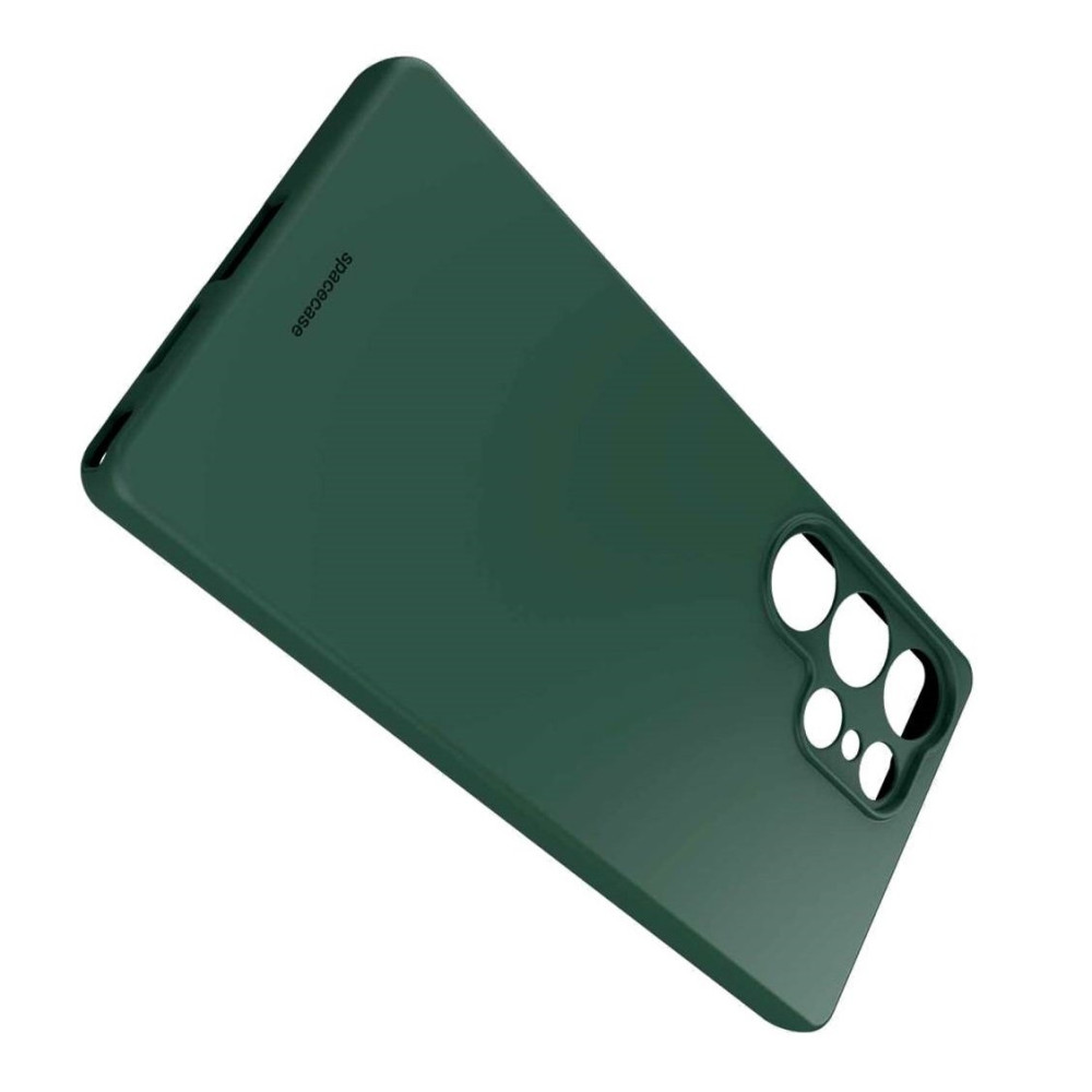 Θήκη Samsung Galaxy S25 Ultra Spacecase Silicone Case Σιλικόνης - Dark Green (5905719114893)