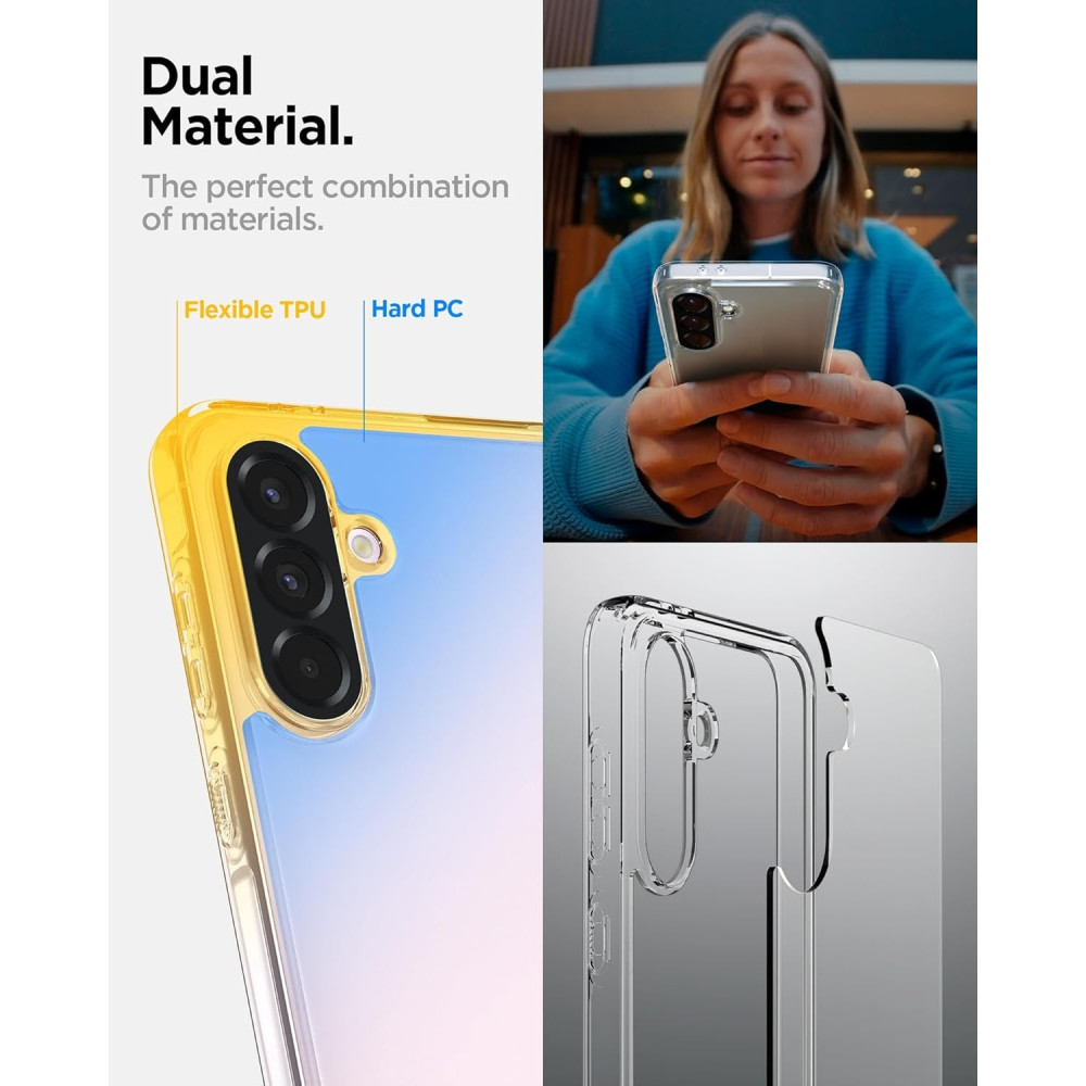 Θήκη Samsung Galaxy A56 Spigen Ultra Hybrid Διάφανη Σκληρή - Crystal Clear (ACS09292)