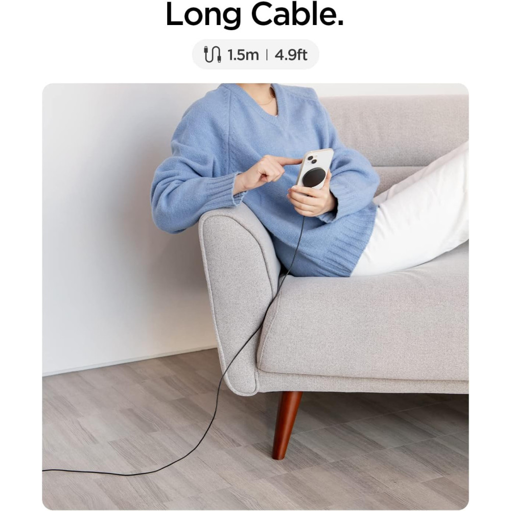 Ασύρματος Φορτιστής Spigen PF2101 ArcField MagFit Μαγνητική Βάση MagSafe για iPhone / AirPods 7.5W - Black (ACH04238)