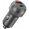 Φορτιστής Αυτοκινήτου Buddi Power Car Charger Γρήγορος με 1 x Type-C / 1 x USB-A 89W 5 Έτη Εγγύηση - Grey (8719246462535)