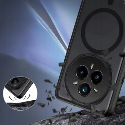 Θήκη Realme 14 Pro Tech-Protect MagMat Σκληρή Ημιδιάφανη με MagSafe - Matte Black (5906302361908)