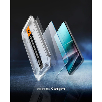 Tempered Glass Samsung Galaxy A36 Spigen GLAS.tR EZ Fit Αντιχαρακτικό Γυαλί Προστασίας Οθόνης 2 Τεμάχια - Clear (AGL09202)
