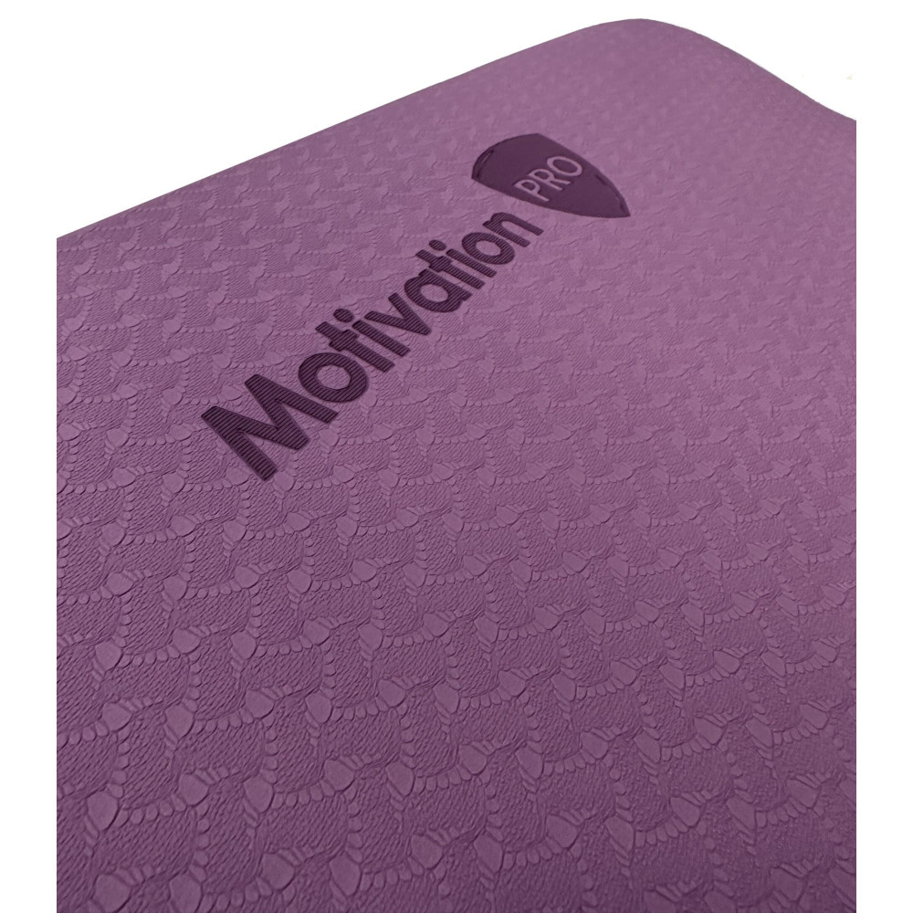 Στρώμα Γυμναστικής MotivationPro Yoga / Pilates με Ιμάντα Μεταφοράς 6mm Πάχος 183 x 61cm - Pink (021281215280)