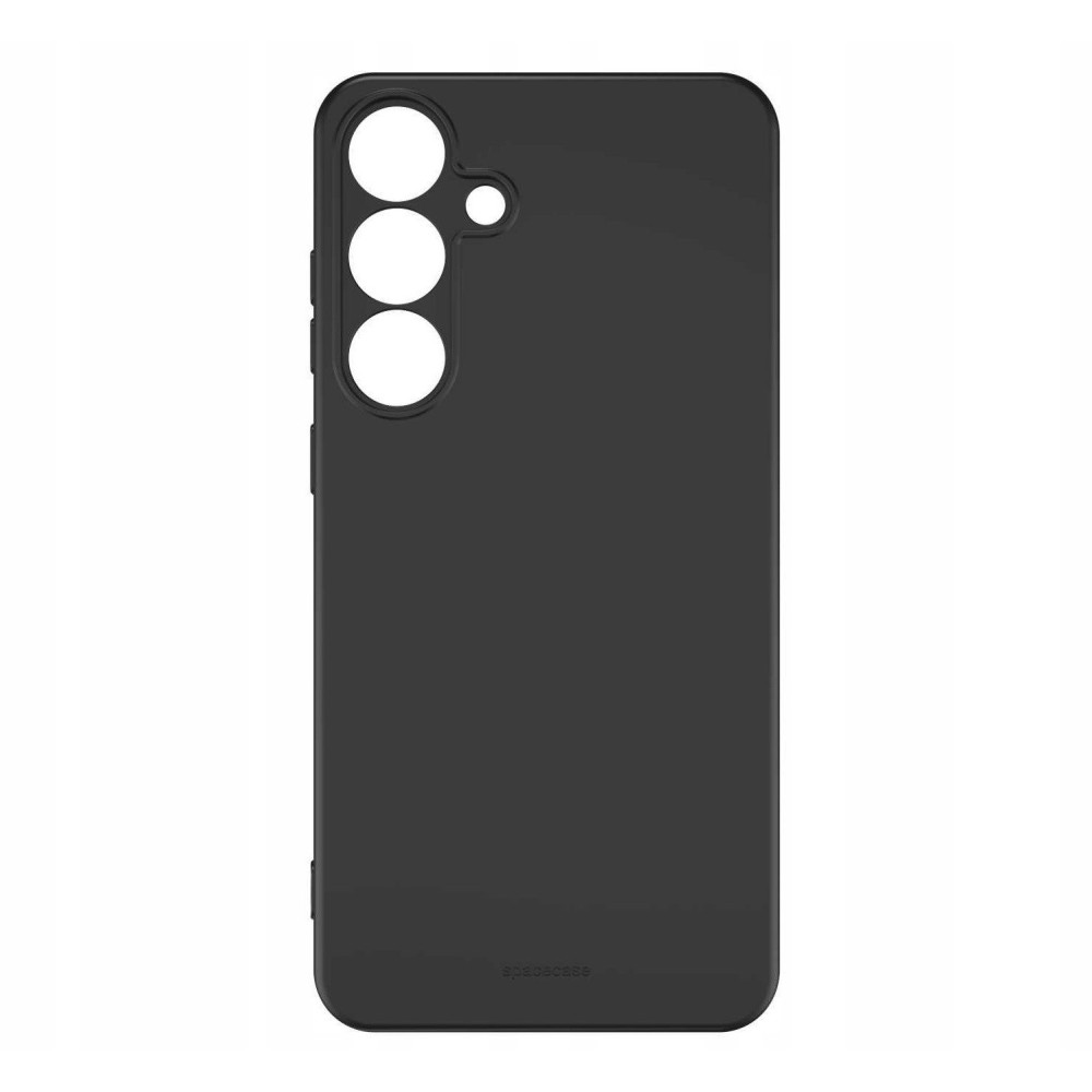 Θήκη Samsung Galaxy S25 Plus Spacecase Silicone Case Σιλικόνης - Black (5905719114831)