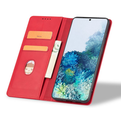 Θήκη Xiaomi Redmi Note 14 4G Bodycell Book Case Πορτοφόλι - Red (5206015080630)