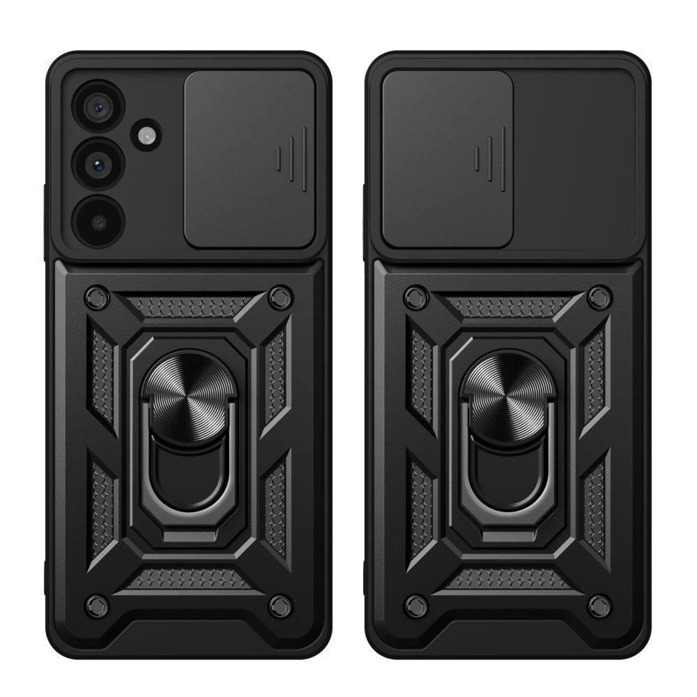 Θήκη Samsung Galaxy A36 Tech-Protect Camshield Pro Ανθεκτική με Κάλυμμα για την Κάμερα & Ring Holder - Black (5906302362332)