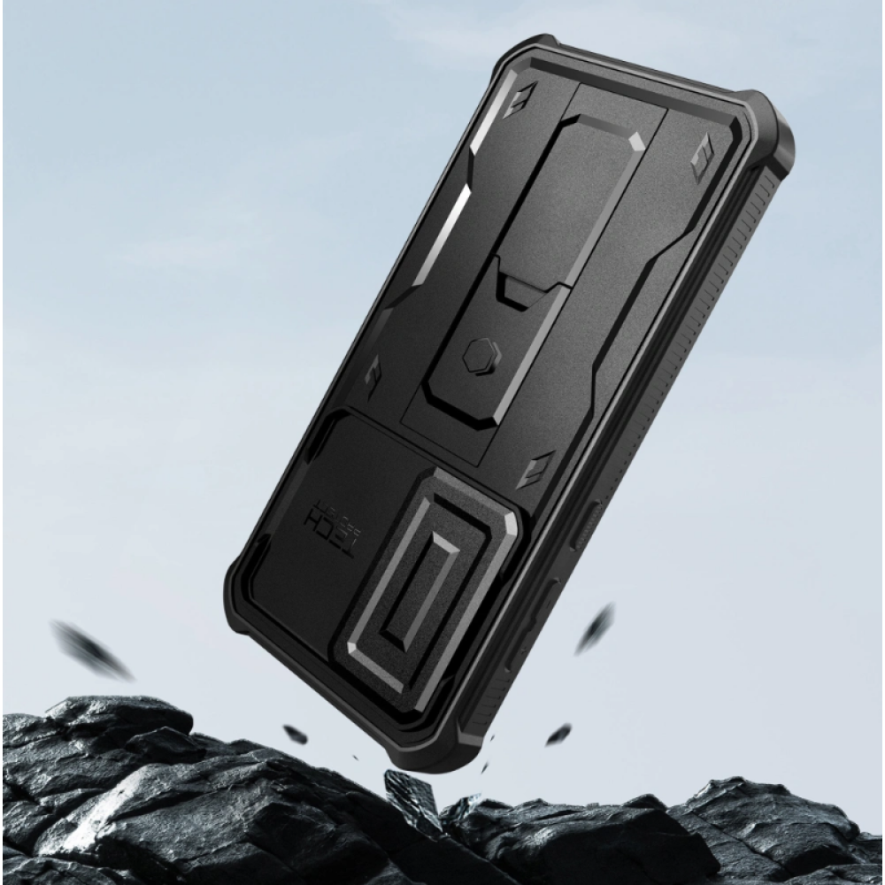 Θήκη Samsung Galaxy A36 Tech-Protect Kevlar Cam Plus Full Body 360° Ανθεκτική με Κάλυμμα για την Κάμερα - Black (5906302360840)