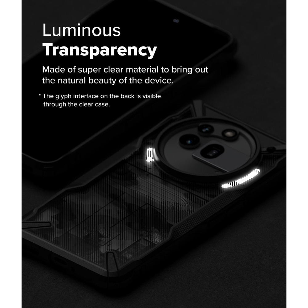 Θήκη Nothing Phone 3a Pro Ringke Fusion X Σκληρή - Camo Black (8800293853671)