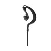 Μικρόφωνο Ακουστικό Retevis EEY002 G-Hook Earpiece Μονό με Βύσμα 3.5mm Jack για τον Πομποδέκτη B63S - Black (C9239A)