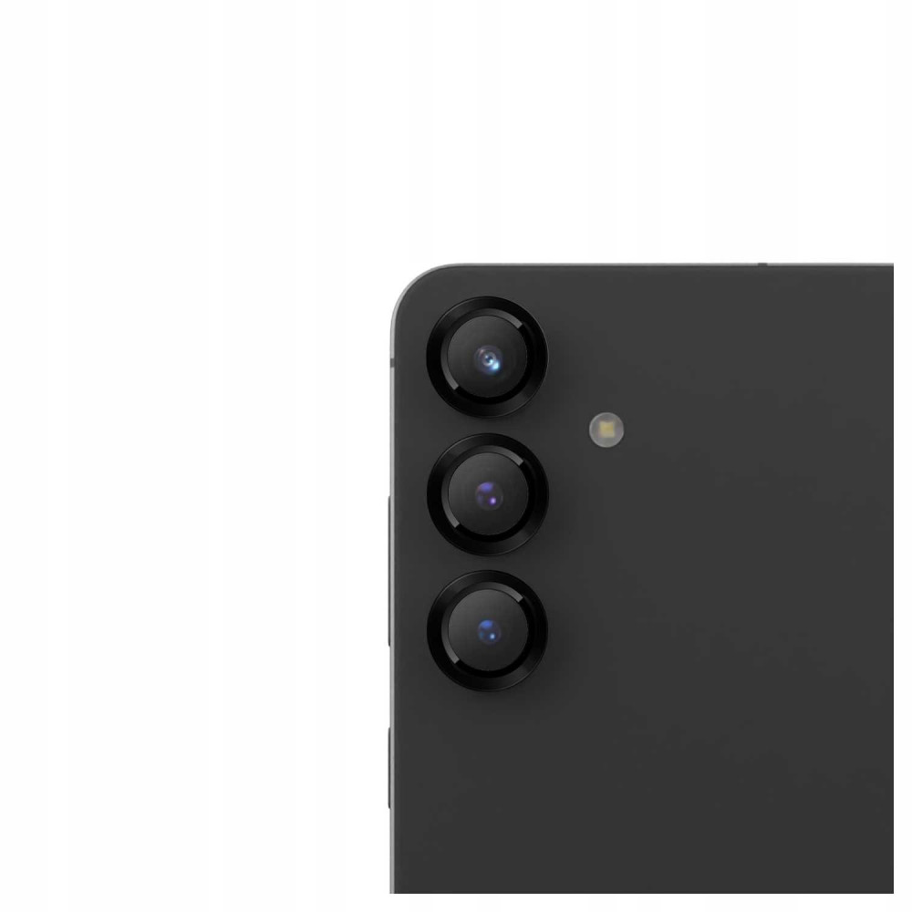 Tempered Glass Samsung Galaxy S25 Plus Spacecase Camera Ring Αντιχαρακτικό Γυαλί Προστασίας για Φακό Κάμερας με Πλαίσιο Αλουμινίου - Black (5905719114763)