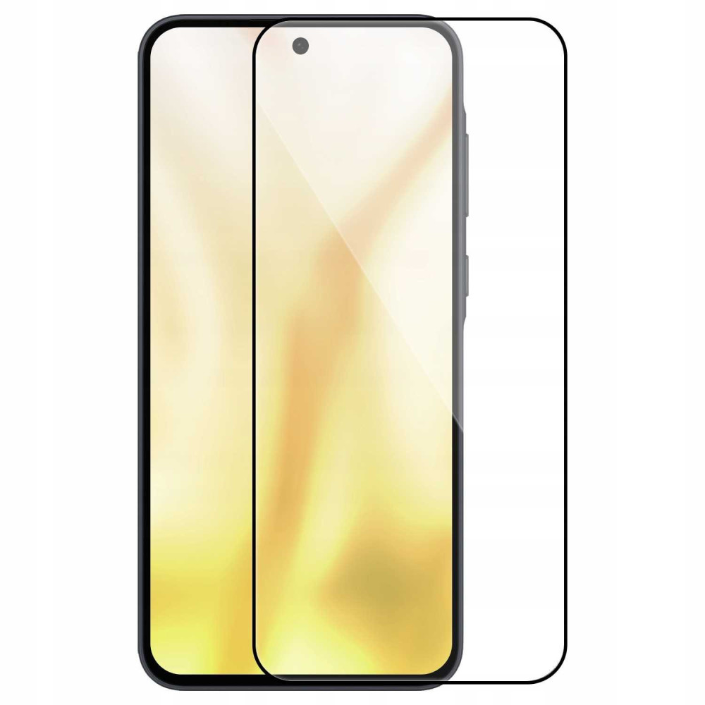 Tempered Glass Samsung Galaxy A36 Spacecase Full Cover Glass Full Face Αντιχαρακτικό Γυαλί Προστασίας Οθόνης - Black (5905719118365)